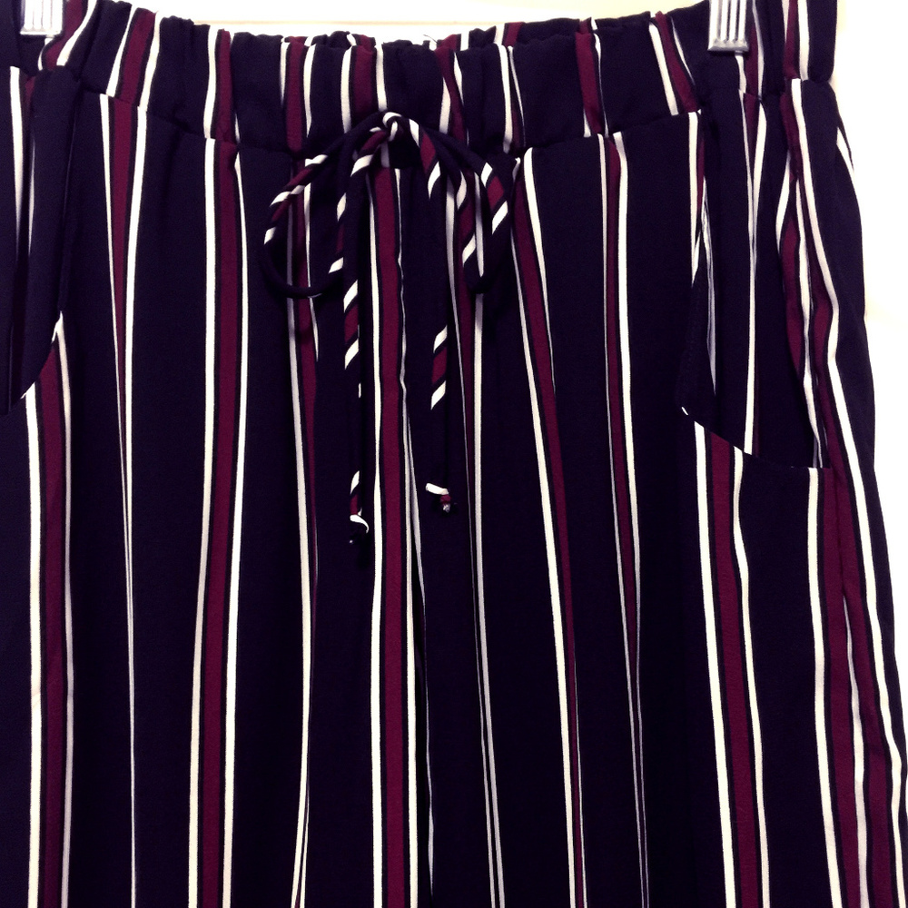 West Kei/The easy Striped Pants